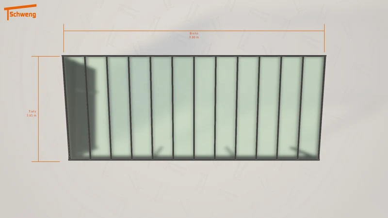 #DE Schweng Pultdachcarport S400 (ID dvwvn8) #MTG