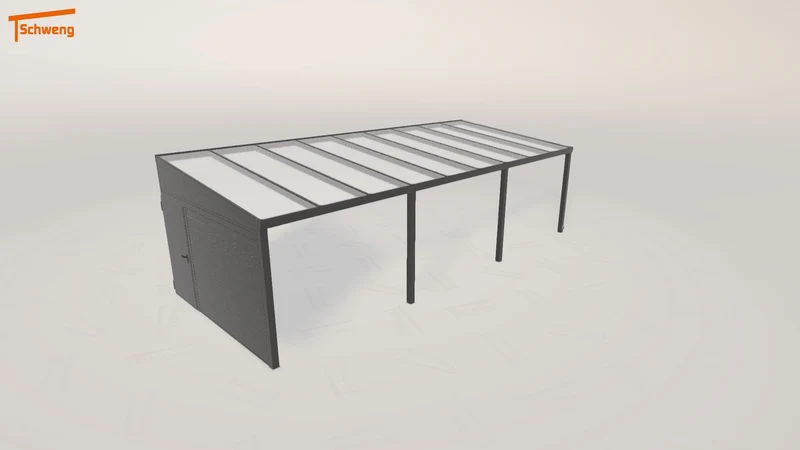 #DE Schweng Pultdachcarport S400 (ID qd3dvy) #MTG