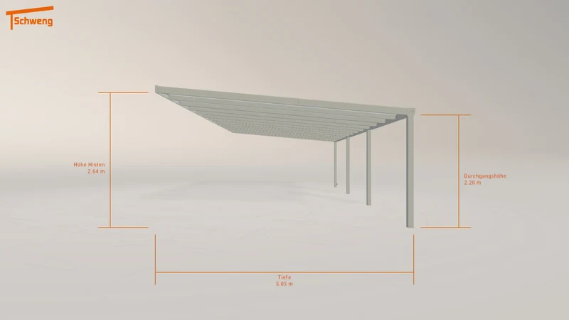 #DE Schweng Terrassenüberdachung S400 (ID 42g2w5)
