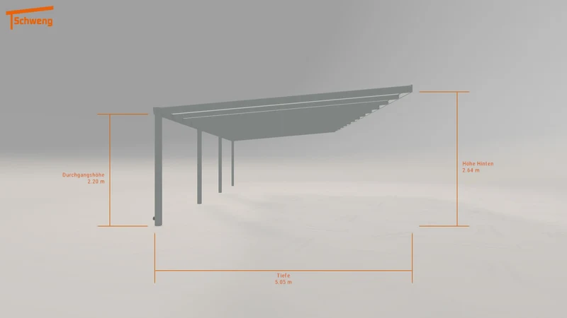 #DE Schweng Terrassenüberdachung S400 (ID 42g2w5)