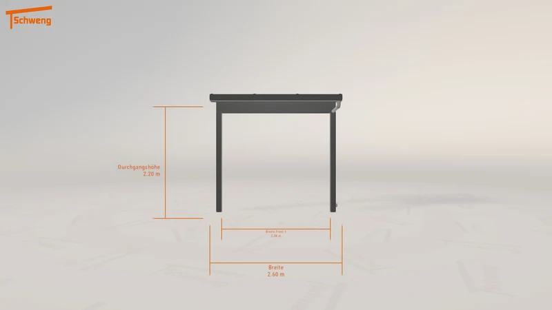 #DE Schweng Terrassenüberdachung S350 (ID v4d47q)