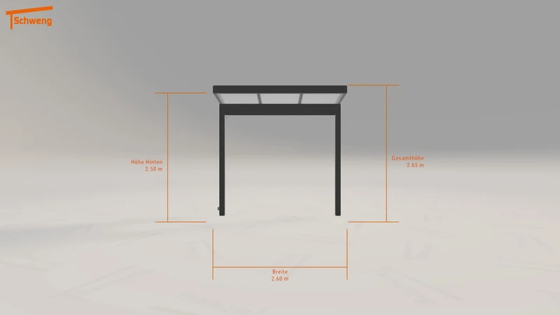 #DE Schweng Terrassenüberdachung S350 (ID v4d47q)