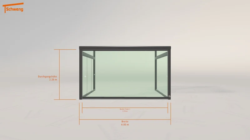 #DE Schweng Terrassenüberdachung S400 (ID 9wdwxp)