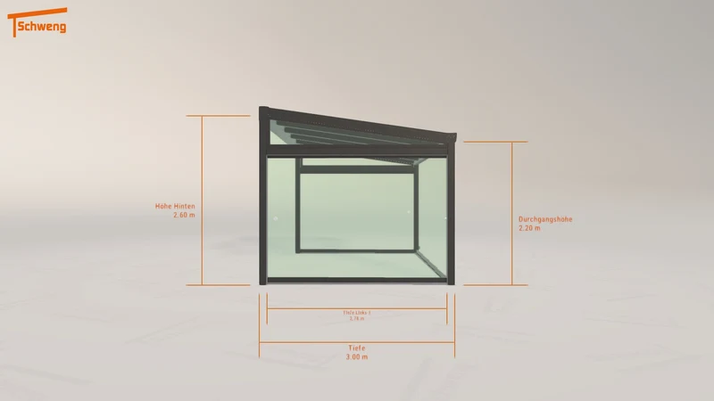 #DE Schweng Terrassenüberdachung S400 (ID 9wdwxp)