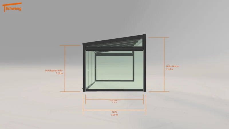 #DE Schweng Terrassenüberdachung S400 (ID 9wdwxp)