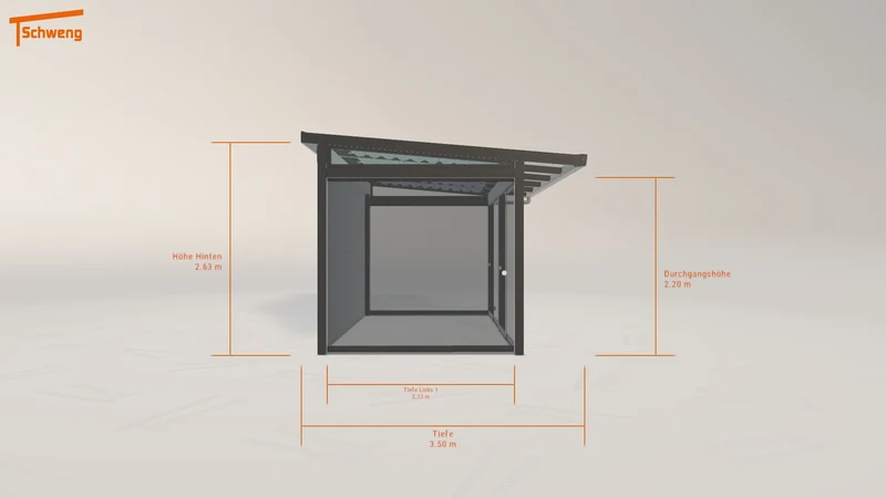 #DE Schweng Terrassenüberdachung S400 (ID 2qgqbg)