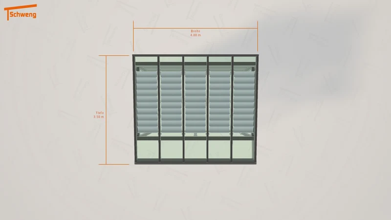 #DE Schweng Terrassenüberdachung S400 (ID 2qgqbg)