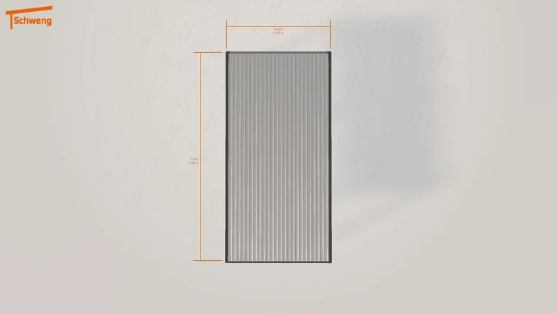 #DE Schweng Flachdachcarport C600 (ID 85y43r)