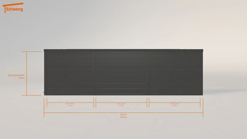 #DE Schweng Pultdachcarport S350 (ID k23bnb)