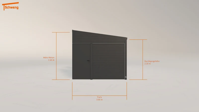 #DE Schweng Pultdachcarport S350 (ID pb3xwz) #MTG