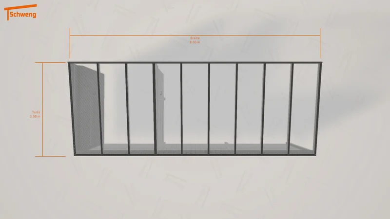 #DE Schweng Pultdachcarport S350 (ID 85r3g7) #MTG