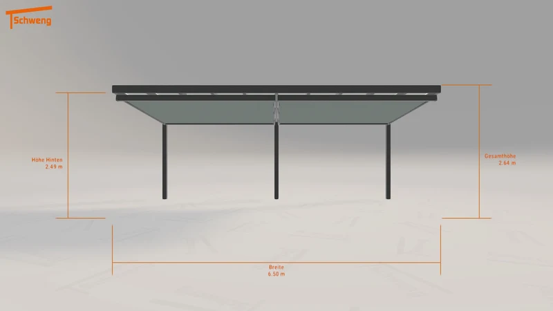 #DE Schweng Terrassenüberdachung S350 (ID 2qk7ng)