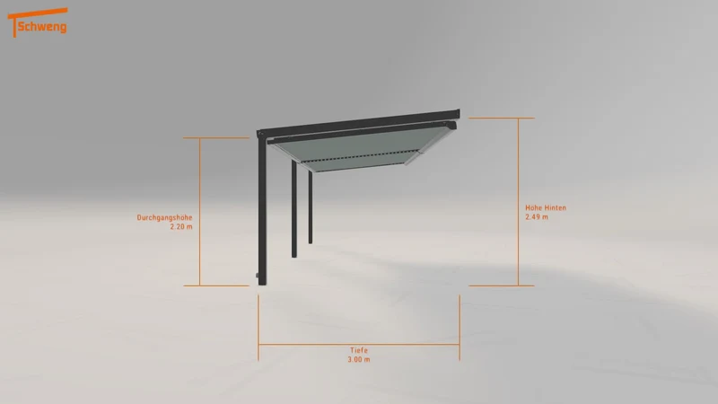#DE Schweng Terrassenüberdachung S350 (ID 2qk7ng)