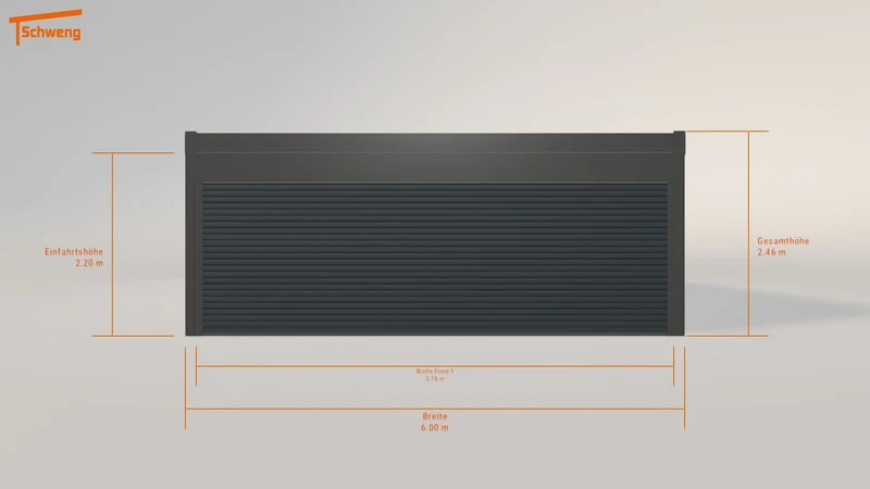 #DE Schweng Flachdachcarport C600 (ID mjqnzz) #MTG