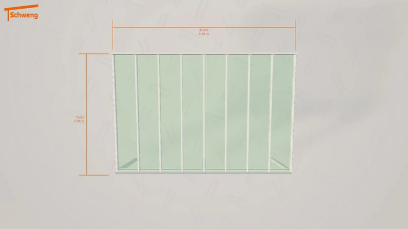 #DE Schweng Terrassenüberdachung S400 (ID mjqzgj)