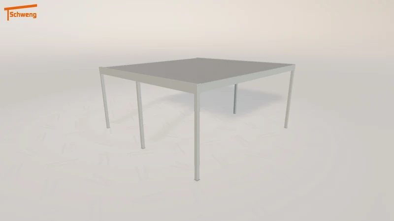 #DE Schweng Flachdachcarport C600+ (ID qdnrzn) #MTG