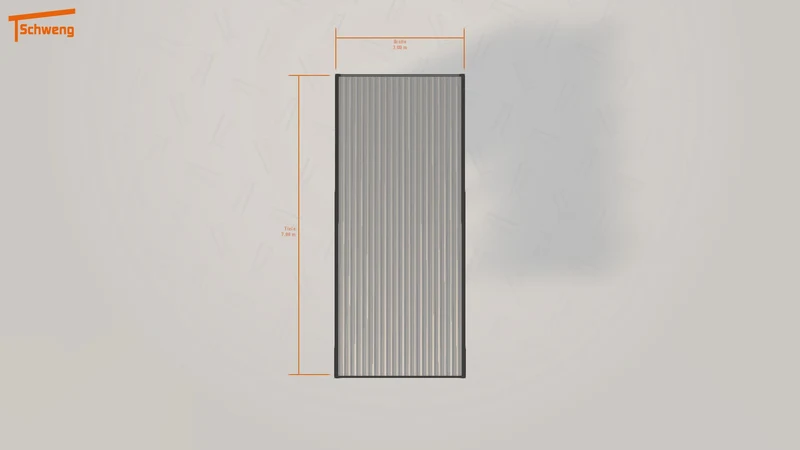 #DE Schweng Flachdachcarport C600+ (ID n5nkwb) #MTG