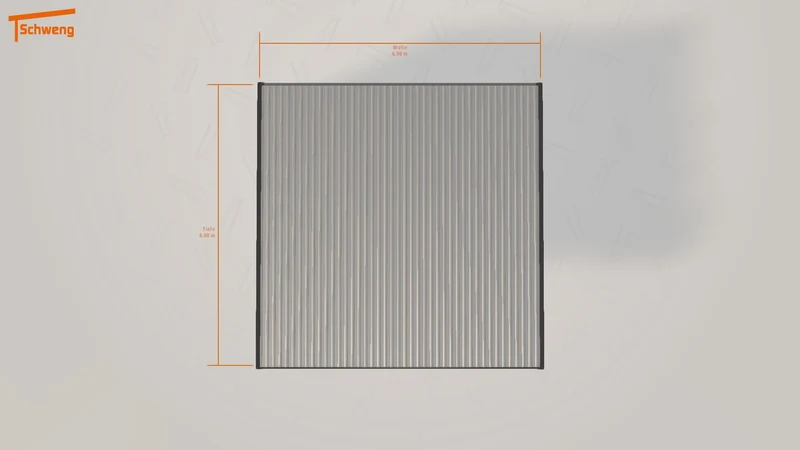 #DE Schweng Flachdachcarport C600 (ID x73ygw) #MTG
