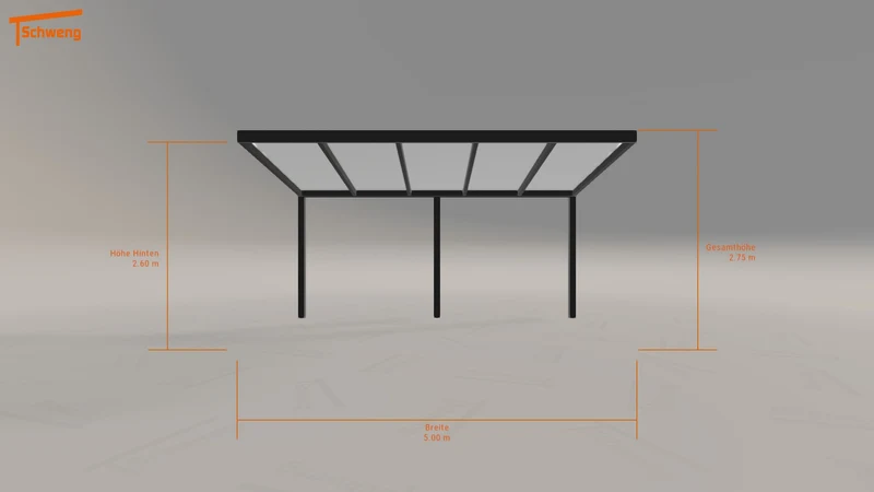#DE Schweng Terrassenüberdachung S400 (ID 779rk7)