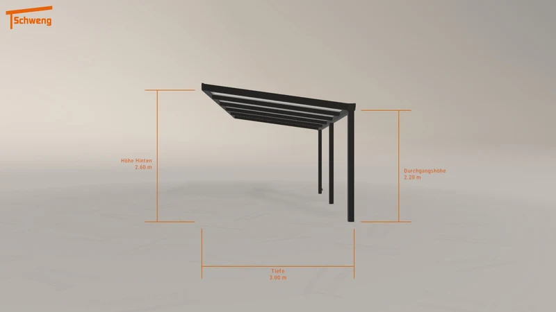 #DE Schweng Terrassenüberdachung S400 (ID 779rk7)