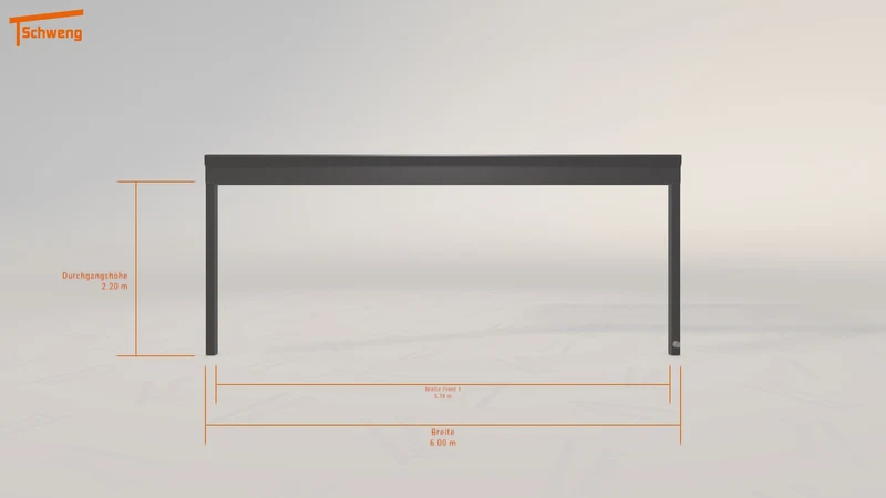 #DE Schweng Terrassenüberdachung S400 (ID dv8y4x)