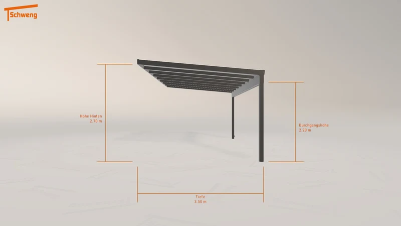 #DE Schweng Terrassenüberdachung S400 (ID dv8y4x)