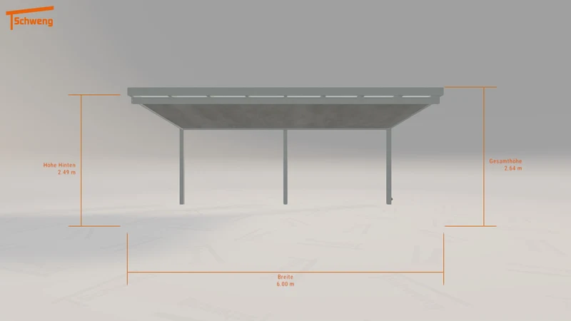 #DE Schweng Terrassenüberdachung S350 (ID yg244b) #MTG