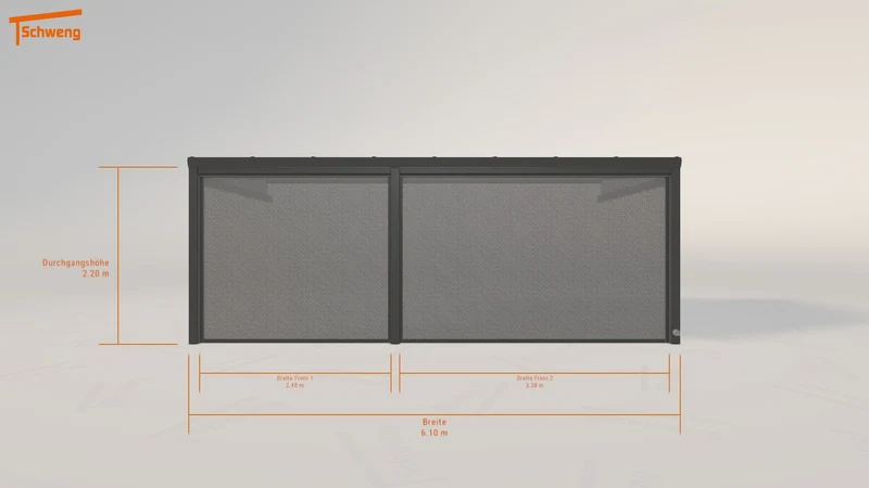 #DE Schweng Terrassenüberdachung S350 (ID 42kbbm)