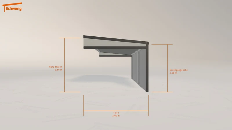#DE Schweng Terrassenüberdachung S350 (ID 42kbbm)