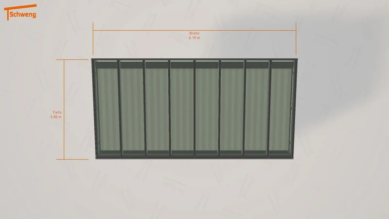 #DE Schweng Terrassenüberdachung S350 (ID 42kbbm)