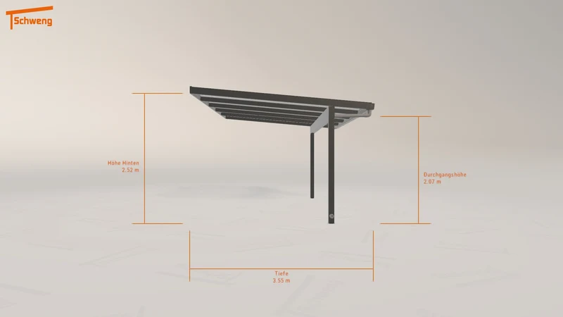 #DE Schweng Terrassenüberdachung S350 (ID n5nkr4)