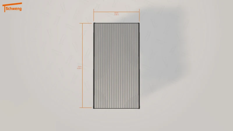 #DE Schweng Flachdachcarport C600 (ID 779npg) #MTG