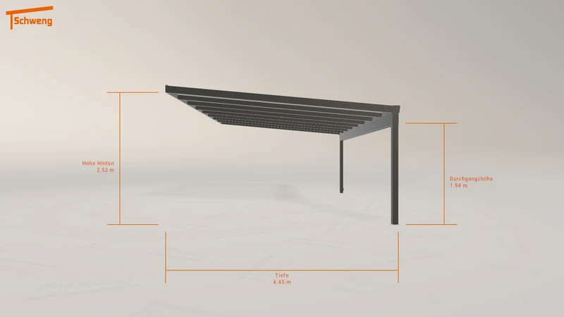 #DE Schweng Terrassenüberdachung S400 (ID x732qj)