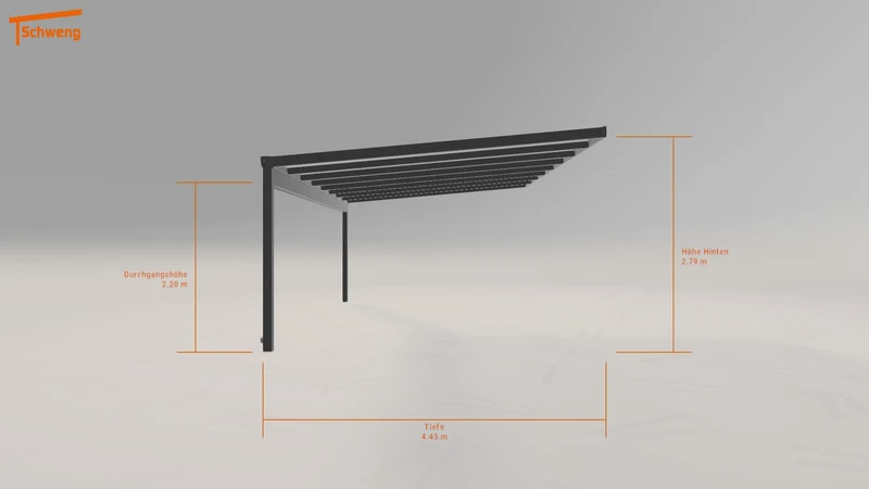#DE Schweng Terrassenüberdachung S400 (ID 33kz9g)