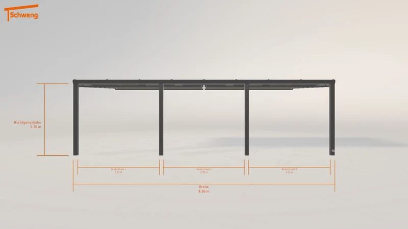 #DE Schweng Terrassenüberdachung S350 (ID zb4y3z)