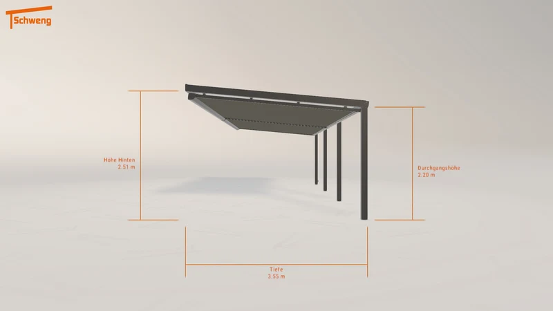 #DE Schweng Terrassenüberdachung S350 (ID zb4y3z)