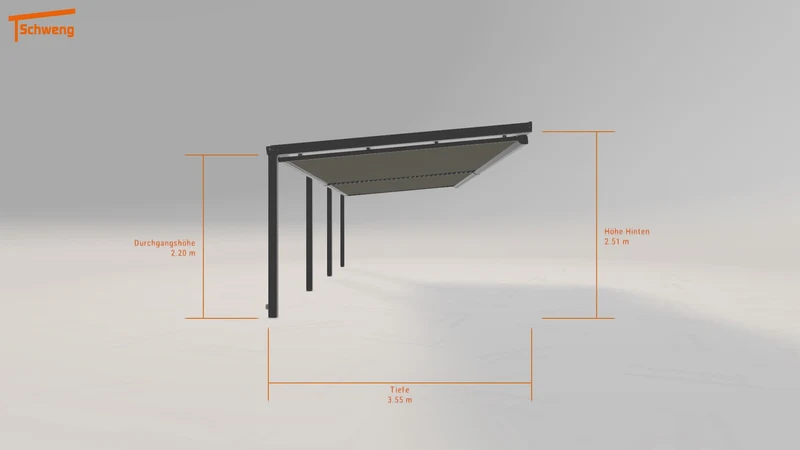 #DE Schweng Terrassenüberdachung S350 (ID zb4y3z)