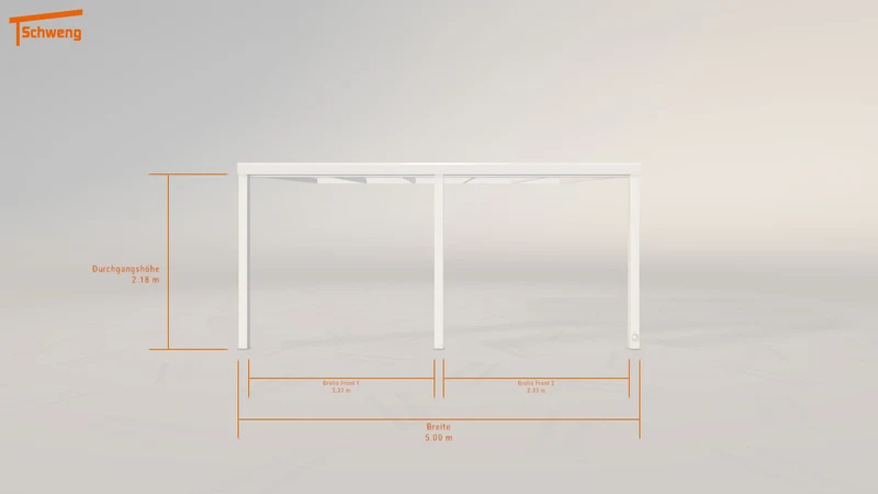 #DE Schweng Pultdachcarport S400 (ID jjnygy)