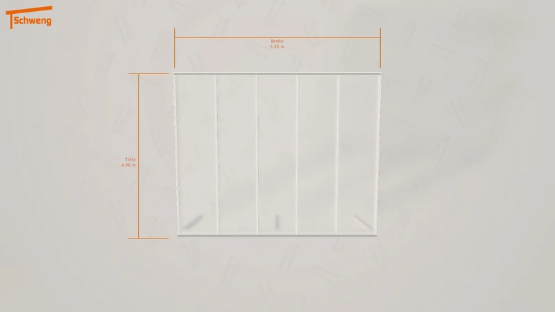 #DE Schweng Pultdachcarport S400 (ID jjnygy)