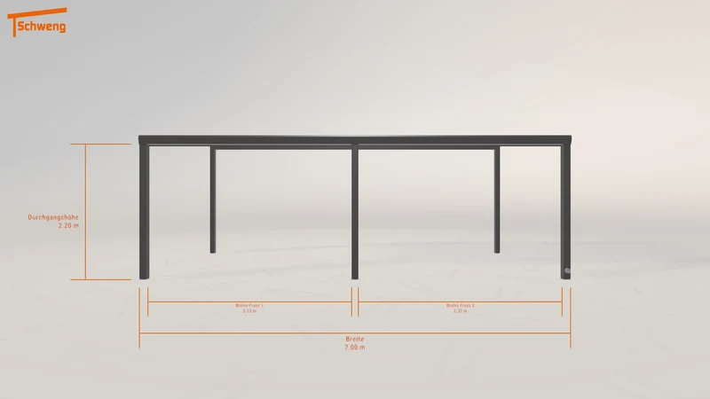 #DE Schweng Terrassenüberdachung S400 (ID yg29zk)