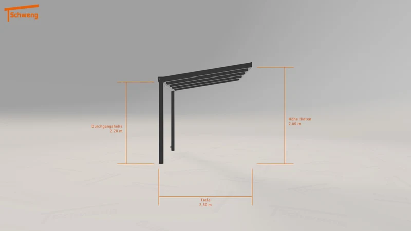 #DE Schweng Terrassenüberdachung S400 (ID 2qkm9j)