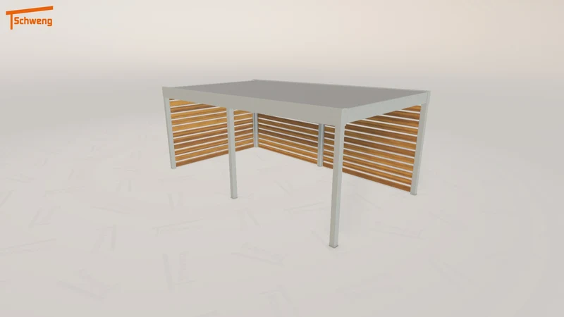 #DE Schweng Flachdachcarport C600 (ID k2g5vk) #MTG