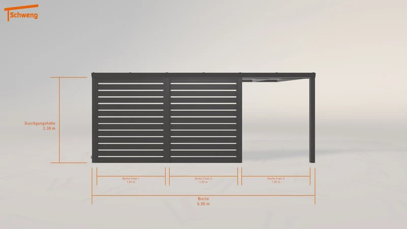 #DE Schweng Pultdachcarport S350 (ID mjqxk8)