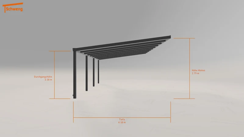 #DE Schweng Terrassenüberdachung S400 (ID zb42jw)