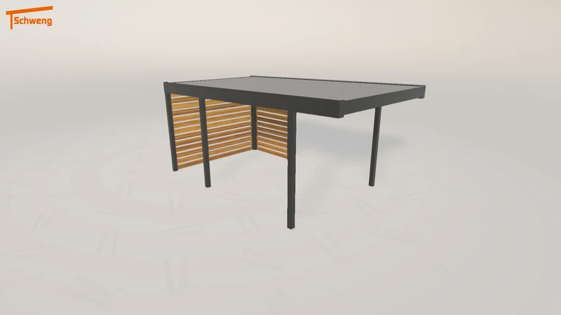 #DE Schweng Flachdachcarport C600 (ID yg2vyb) #MTG