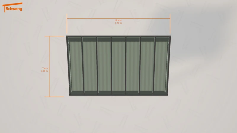 #DE Schweng Terrassenüberdachung S350 (ID v4pmjg)
