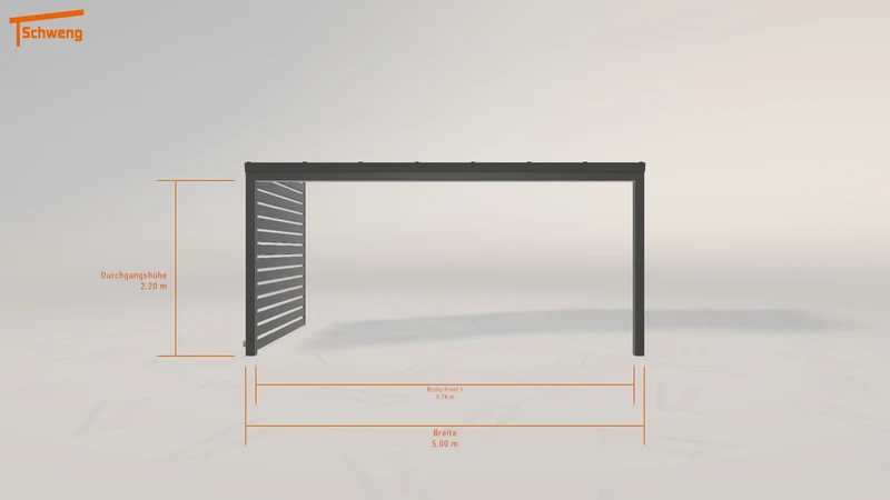 #DE Schweng Terrassenüberdachung S350 (ID 9w5xrg)
