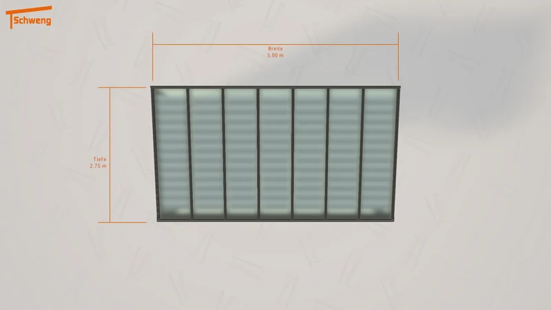 #DE Schweng Terrassenüberdachung S350 (ID 9w5xrg)