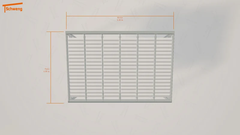 #DE Schweng Terrassenüberdachung S400 (ID n5n49j)