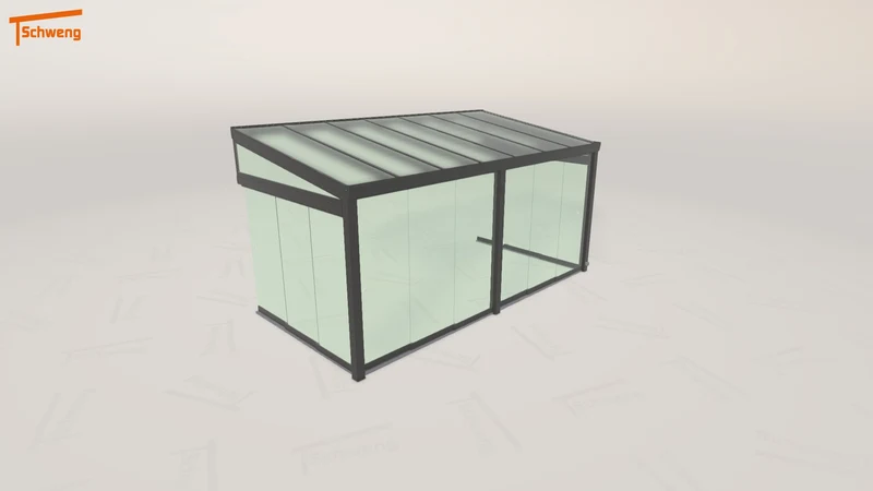 #DE Schweng Terrassenüberdachung S400 (ID rjkmxd)